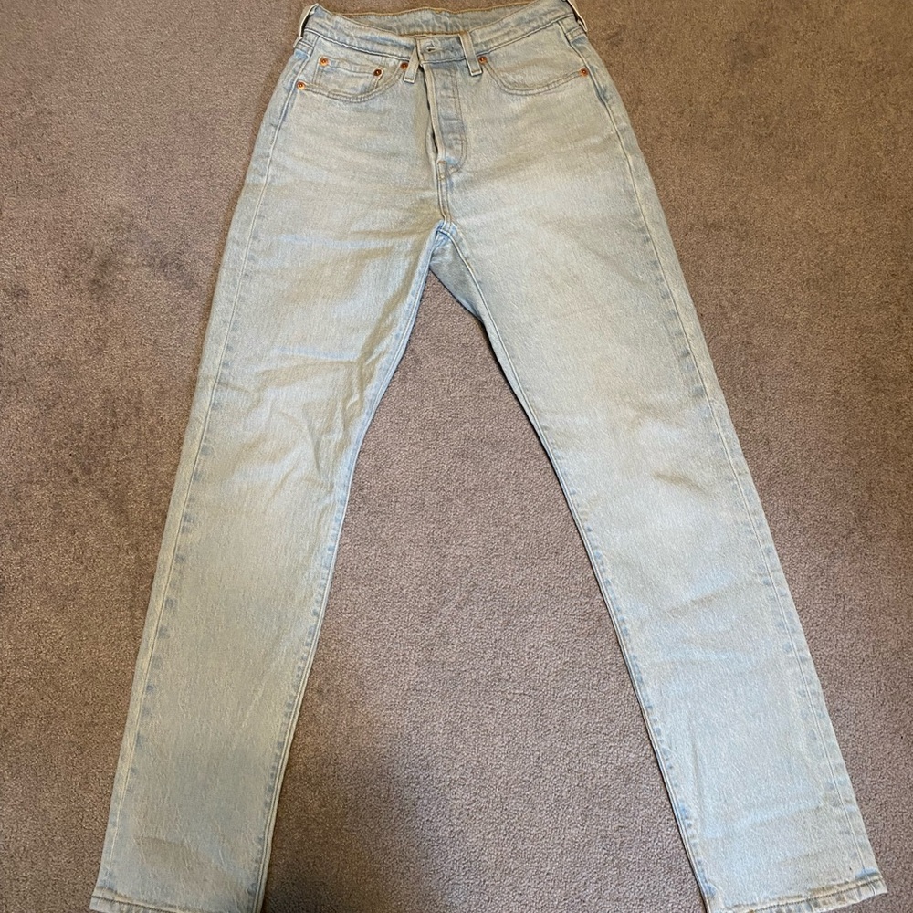 Levi's High Rise Blue Jeans Classic Denim Style